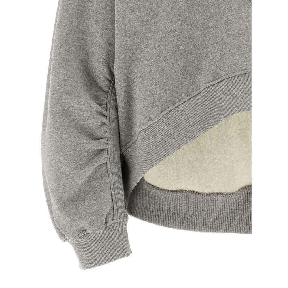 The Attico Gray Cotton Women's Sweatshirt - Picture 4 of 4